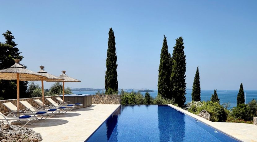 Sea View New Built villa at Kommeno, Corfu 1