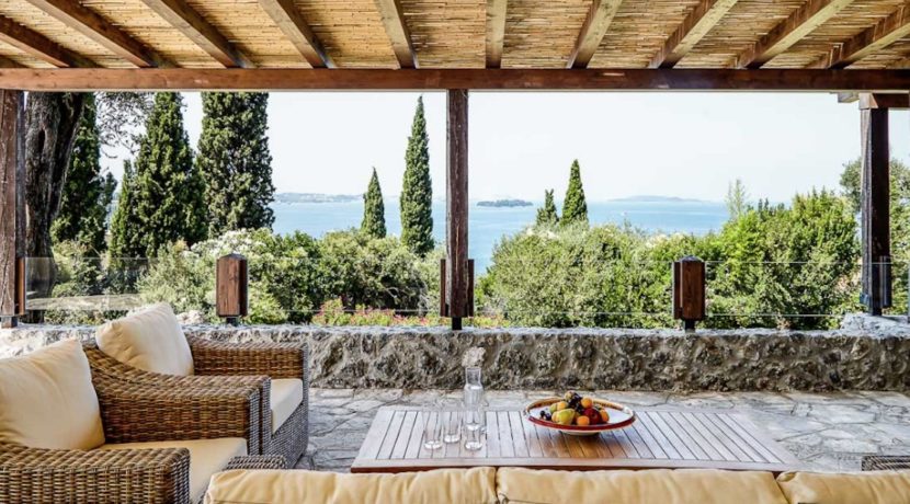 Sea View New Built villa at Kommeno, Corfu 11