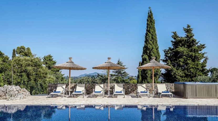 Sea View New Built villa at Kommeno, Corfu 5