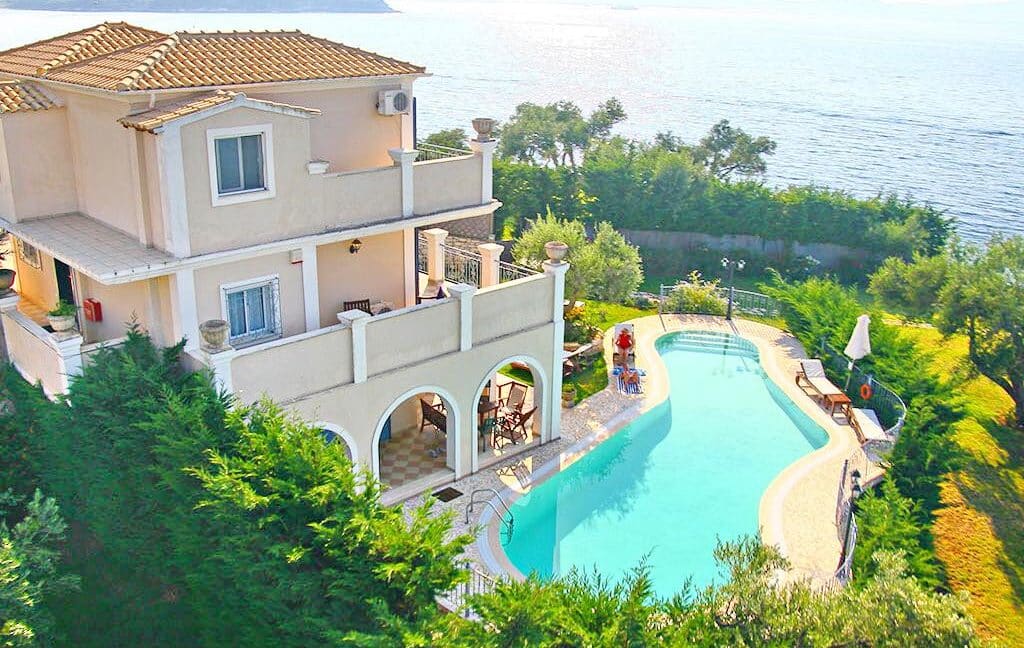 Seafront Villa Kassiopi Corfu, Top Villas, Real Estate Greece, Property in Greece