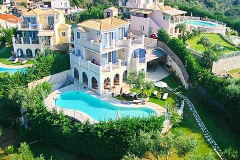 3 Seafront Villas in Corfu Kassiopi