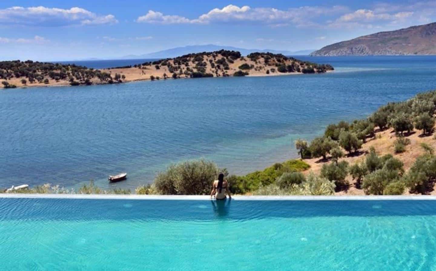 Seafront Villa Lesvos Island Greece For Sale