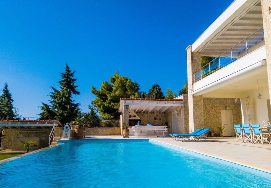 Beautiful beachfront Villa at Halkidiki, Kassandra Halkidiki, Skioni, Halkidiki Properties, Seafront Villa Halkdidiki Greece 6