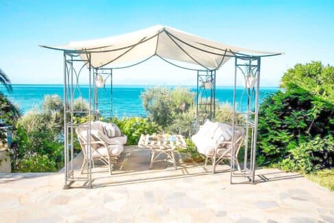 Villa 1st at the Sea at Corfu Greece, with private beach FOR SALE6