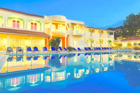 Hotel for Sale Zakynthos, Hotel Real Estate, Invest in Hotel in Zakynthos, Hotel Sale in Ionio Greece
