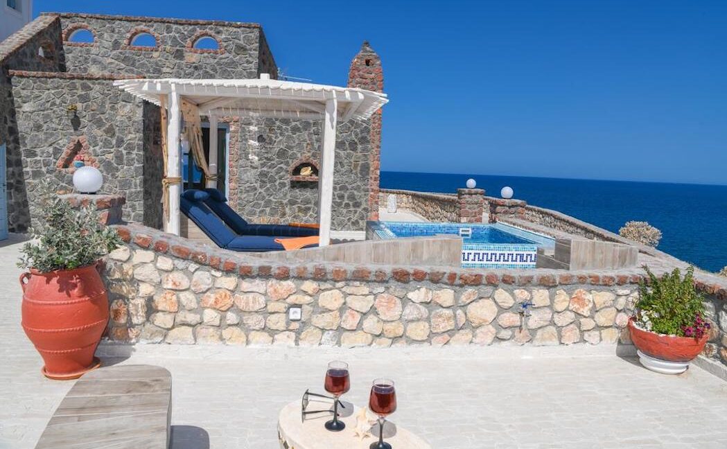 Beachfront Villa Santorini, Property in Santorini by the sea 14