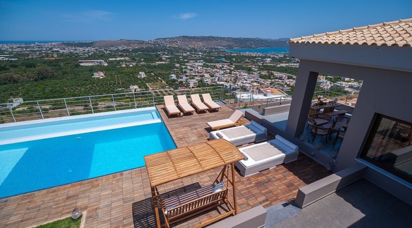 Luxury Villa with helipad at Chania Crete 11