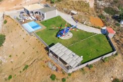 Luxury Villa with helipad at Chania Crete 2