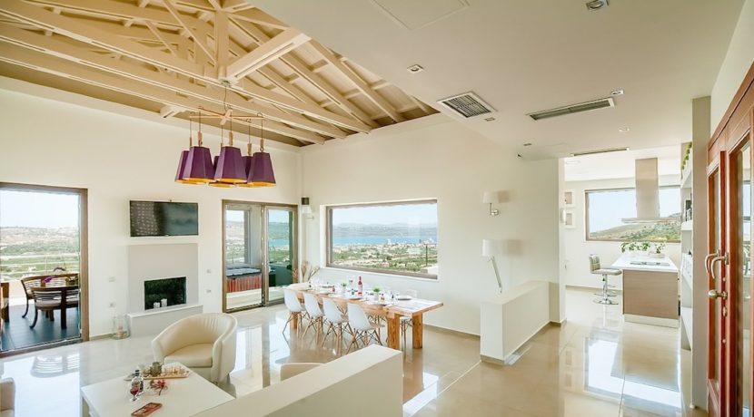 Luxury Villa with helipad at Chania Crete 42