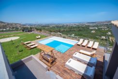 Luxury Villa with helipad at Chania Crete 45