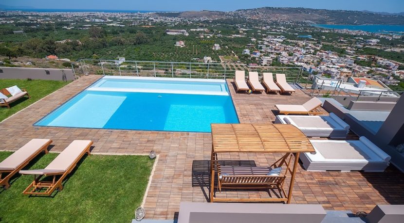 Luxury Villa with helipad at Chania Crete 46