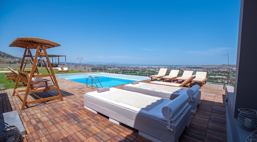 Luxury Villa with helipad at Chania Crete 47