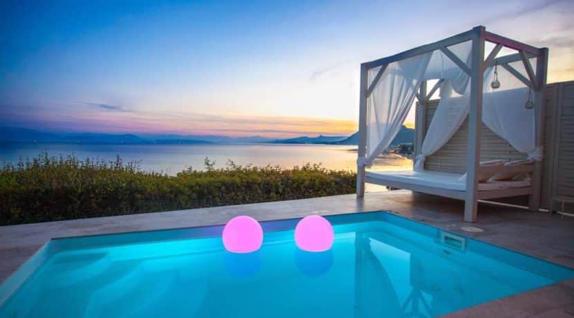 Complex of 5 small seafront villas in Corfu for sale 15