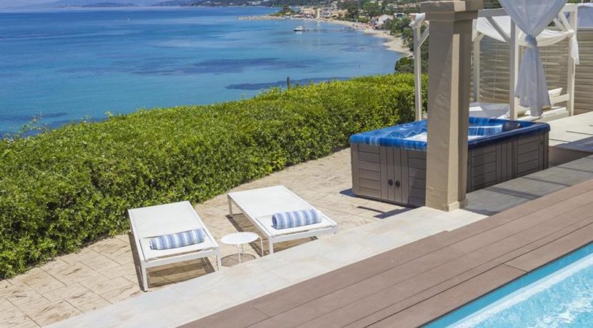 Complex of 5 small seafront villas in Corfu for sale 2