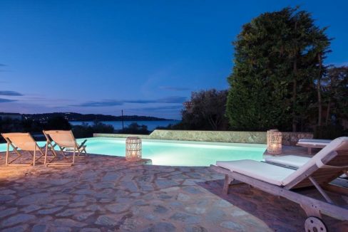 Seafront Luxury Villa in Porto Heli, Peloponnese. Beachfront houses for sale in Greek islands, Greece property for sale by the beach 1