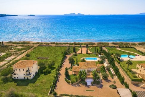 NEW Seafront Villa in Peloponnese, Beachfront Property in Porto Heli. Buy this luxury Villa at the most cosmopolitan spot in Greece. Porto Heli Real Estate