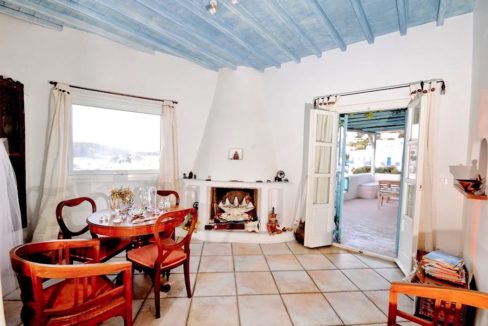 Traditional 2 levels Villa with sea view in Mykonos Center. Mykonos Chora Property for Sale, Mykonos Center House for Sale 12