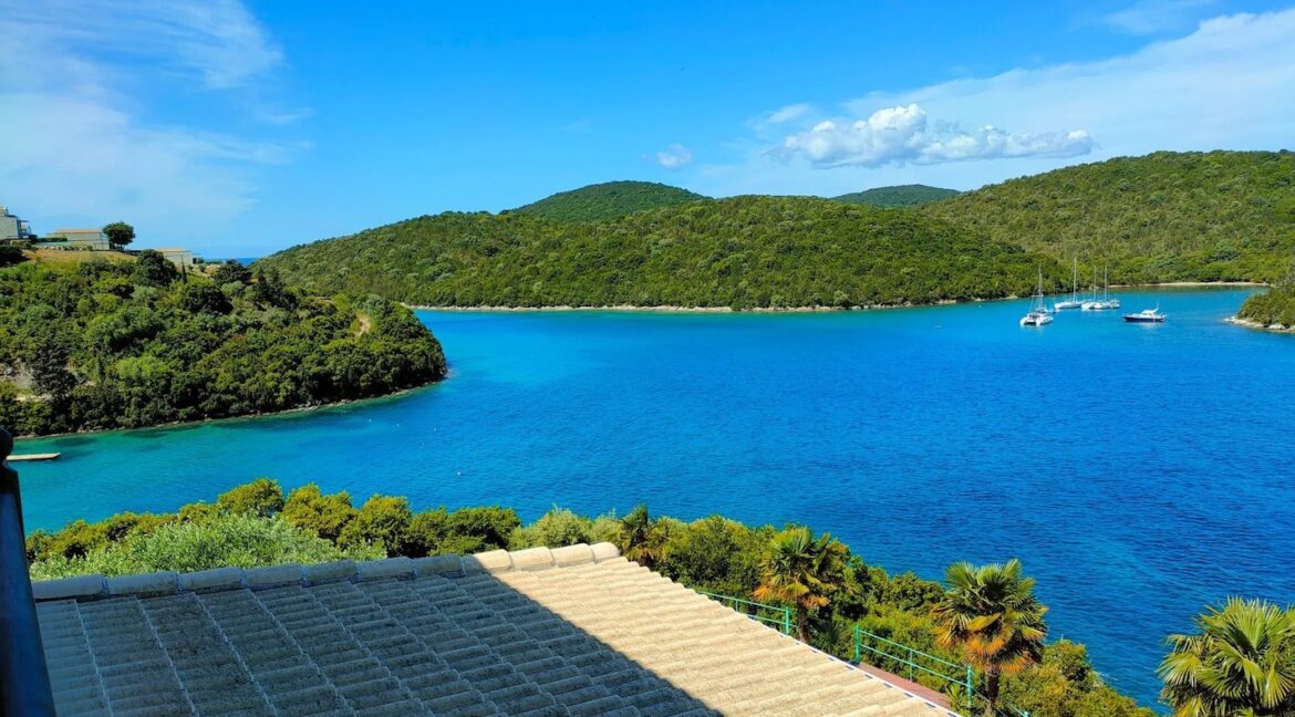 Waterfront villa in Ionio Greece, Seafront Property Sivota near Corfu 25