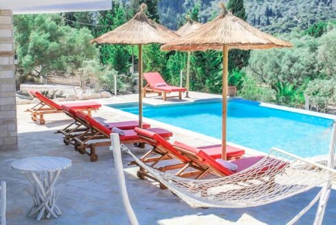 Real Estate Lefkada, Villa in Lefkada with panoramic sea view, New Built villa at Nydri Lefkada 21