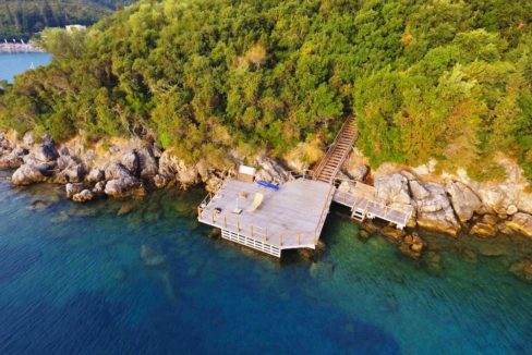 Waterfront villa in Ionio Greece, Seafront Property Sivota near Corfu 1