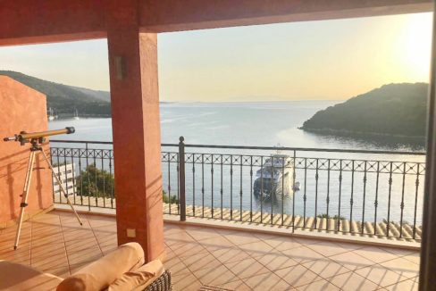 Waterfront villa in Ionio Greece, Seafront Property Sivota near Corfu 16