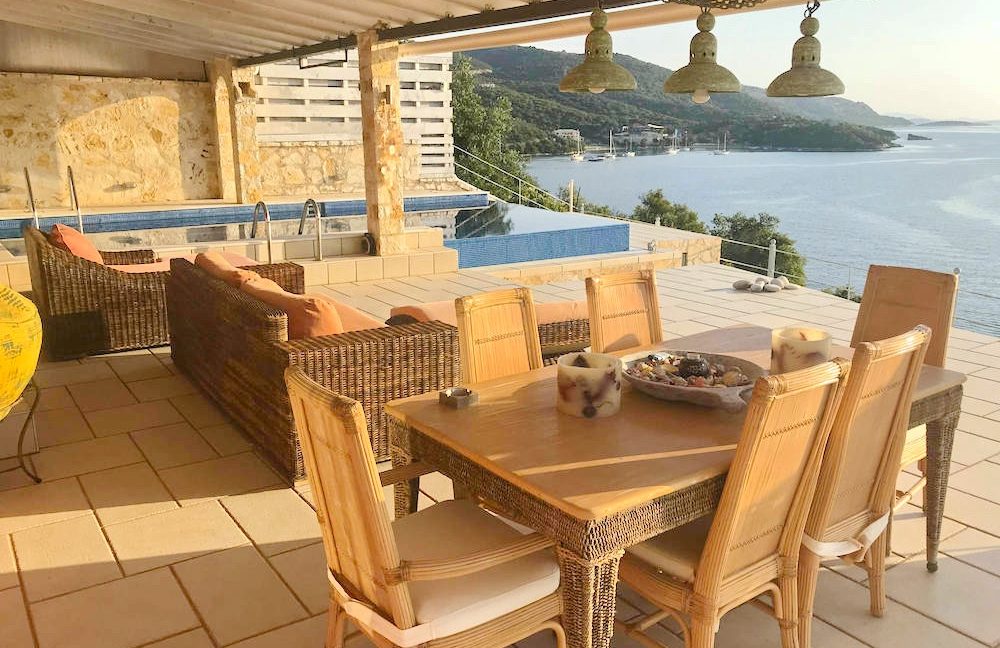 Waterfront villa in Ionio Greece, Seafront Property Sivota near Corfu 6