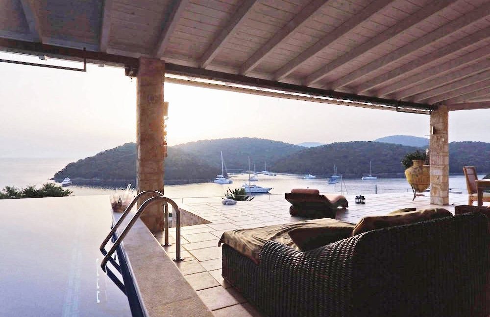 Waterfront villa in Ionio Greece, Seafront Property Sivota near Corfu 7