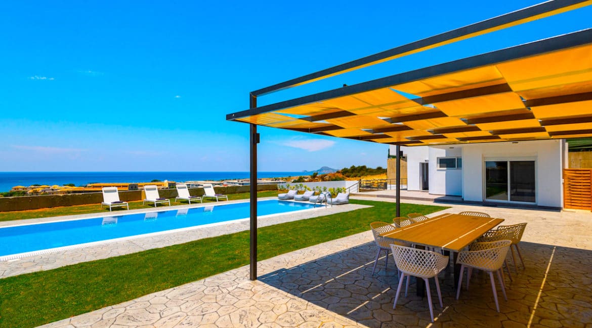 Sea View Villa in Rhodes Dodecanese, Real Estate Greek Islands 1