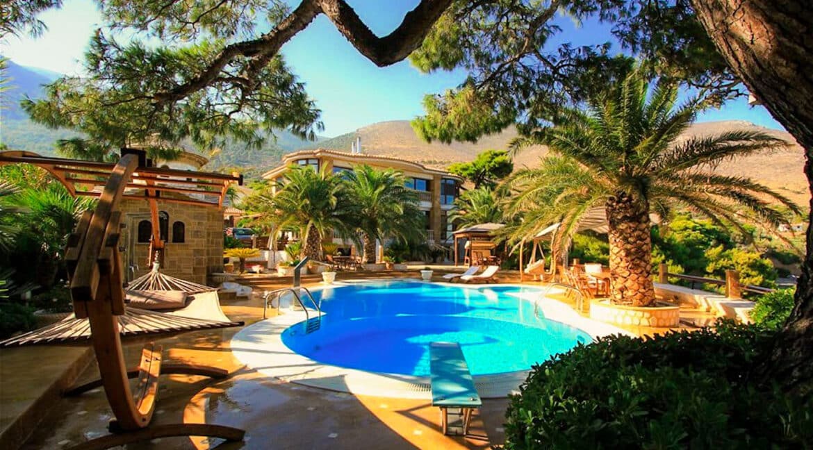 Luxury Sea front Villa in Attica FOR SALE - Porto Germeno, Luxury Beachfront Estate Greece, Luxury Estates Greece 21