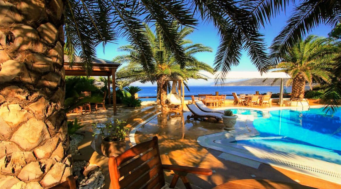 Luxury Sea front Villa in Attica FOR SALE - Porto Germeno, Luxury Beachfront Estate Greece, Luxury Estates Greece 24