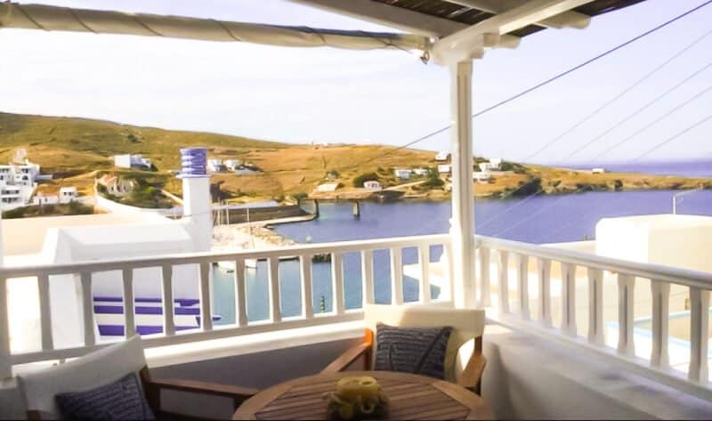 Seafront House Cyclades Greece Beachfront Property Kythnos Island