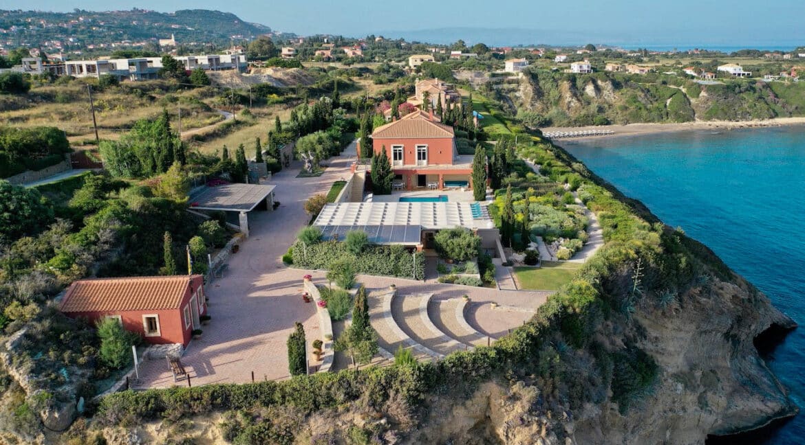 Seafront Mansion Kefalonia Greece for Sale