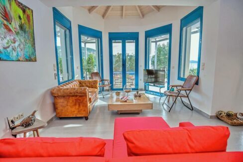 Seafront Villa Lefkada Greece. Lefkas Real Estate, Lefkada Ionio Greece Homes, Buy House in Greek Islands 22