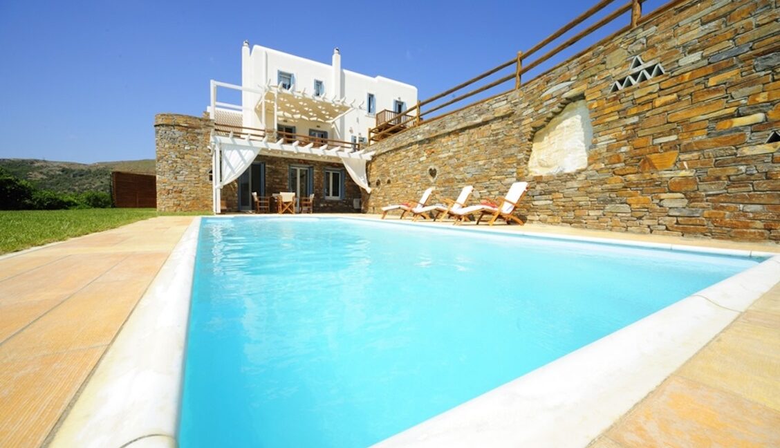 Villa for sale Andros Island Cyclades Greece, Properties in Greek Islands 31