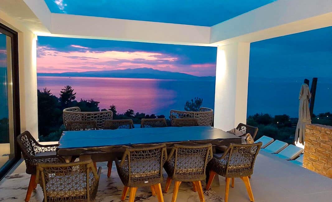 Property with Sea View in Thassos Greece. Minimal Villa for Sale in Thassos Island Greece