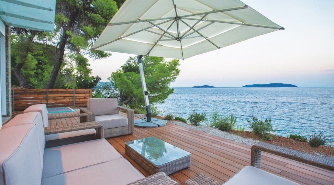 Luxury Seafront Property in Skiathos Greece. Hyperlux Seafront Villa in Greece 17