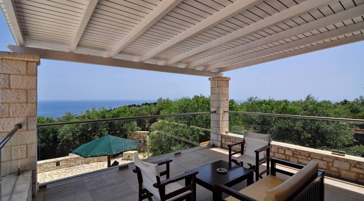 Villa with Sea View and Pool in Paxos Island near Corfu Greece. Properties in Paxos Greece 24