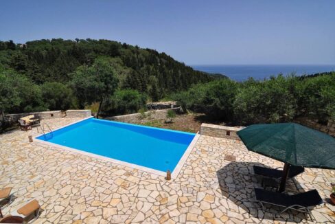 Villa with Sea View and Pool in Paxos Island near Corfu Greece. Properties in Paxos Greece 31
