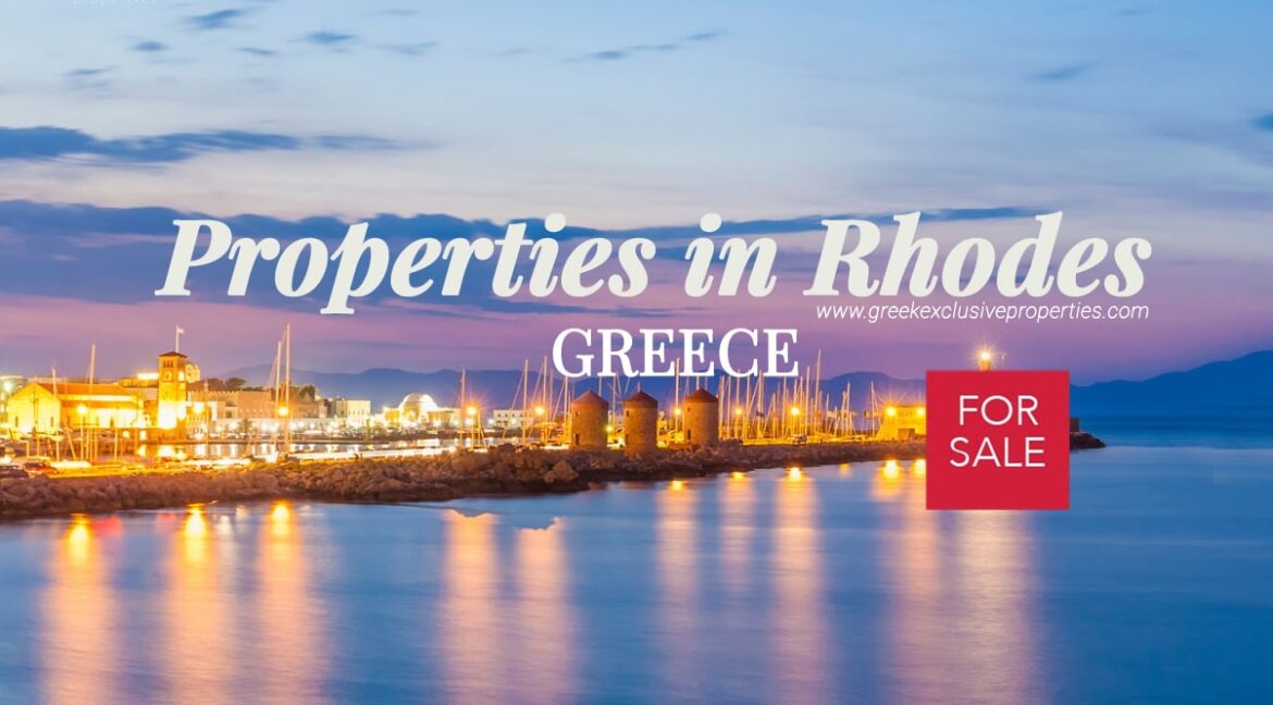 Properties Rhodes Greece, Villas for sale Rhodes, Real Estate Rhodes, Houses for sale Rhodes