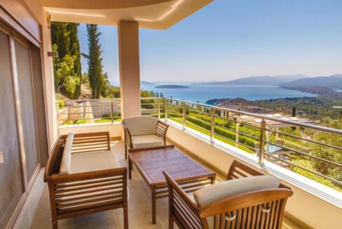 Panoramic View Villa in Peloponnese, Luxury Property in Peloponnese 10