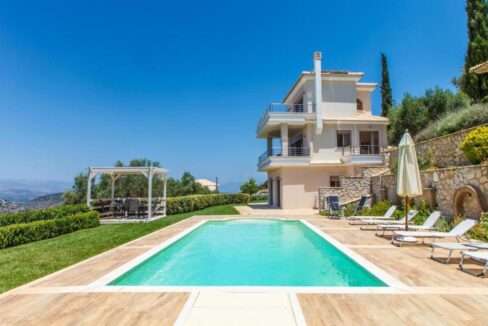 Panoramic View Villa in Peloponnese, Luxury Property in Peloponnese 33