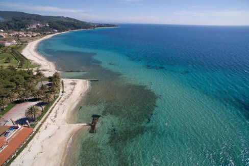 Seafront Land of 22 acres in Sithonia Halkidiki Ideal for Building a Hotel. Beachfront land Halkidiki Greece 2