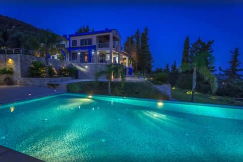 Sea View Villa East Corfu Greece For Sale, Corfu Villas for sale 1