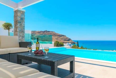 Sea View Villa Lindos Rhodes Greece For Sale, Properties Rodos Greece 21