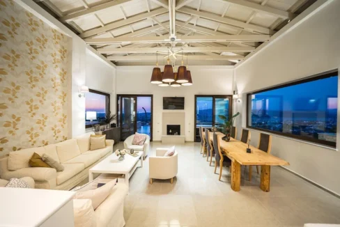Luxury Villa with a helipad at Chania Crete 14