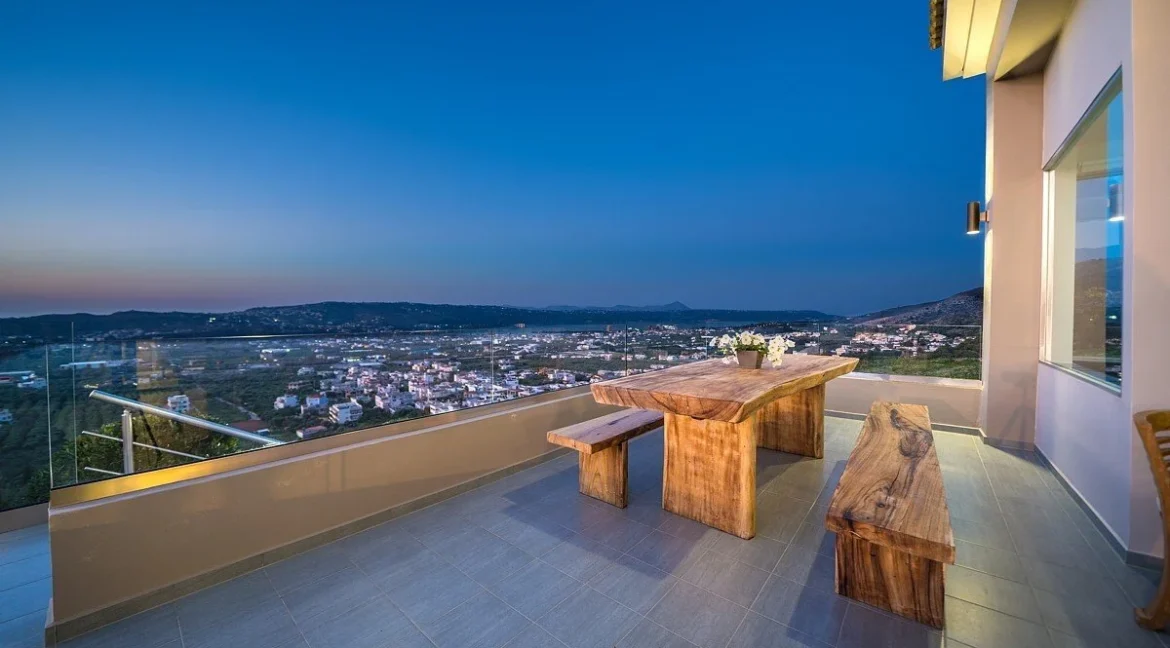 Luxury Villa with a helipad at Chania Crete 19