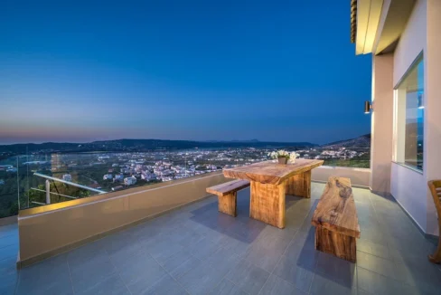 Luxury Villa with a helipad at Chania Crete 19