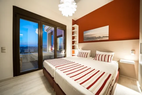 Luxury Villa with a helipad at Chania Crete 9