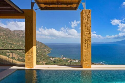 Luxury villas at Chania Crete Greece, Crete Greece Properties for Sale. Buy Seaview Villa Crete Island 20