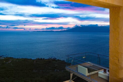 Luxury villas at Chania Crete Greece, Crete Greece Properties for Sale. Buy Seaview Villa Crete Island 25
